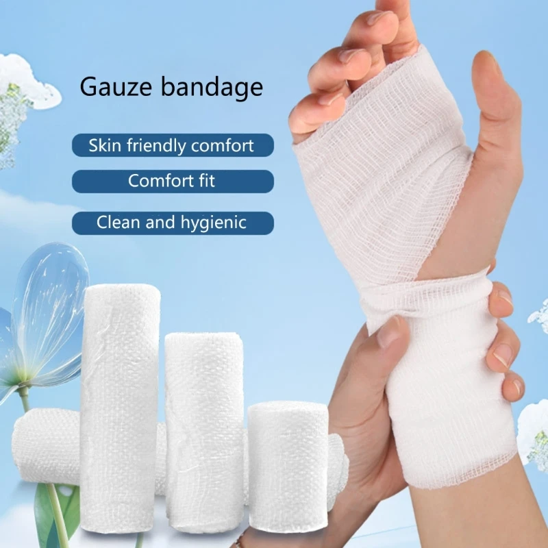 

Conforming Bandage Safe and Breathable Gauze Bandage Roll for Dressing Wound