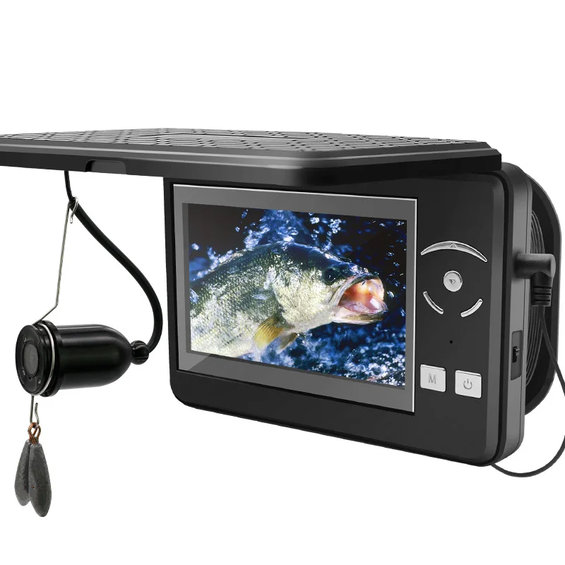 

Multi language underwater fishing camera 4.3 inch 4000mAh infrared winter fisherman camera fish finder