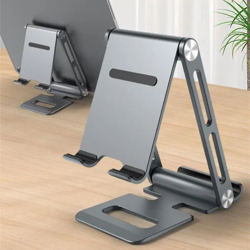 Replicate Phone Bracket L-200 Double-slot Desktop Aluminum Alloy Universal Stand Holder For IPad Mobile Phone With 4-12.9inch