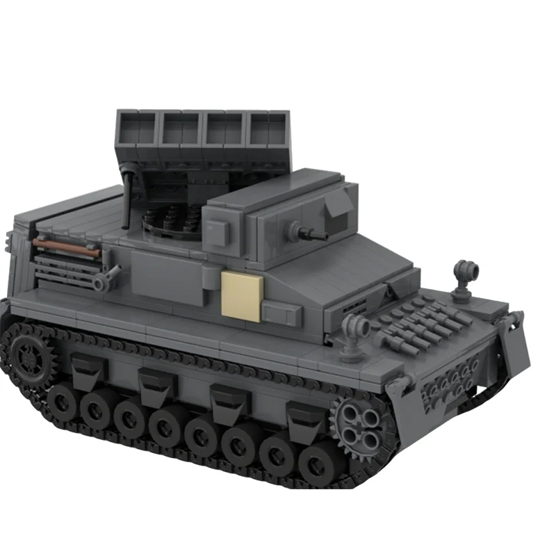 565 деталей MOC Creator: Модель ракетного комплекса на подвижной платформе, строительные блоки, рождественский подарок, конструктор, набор для сборки. (art.: 3920dcd4b1981) - 3920dcd4b1981