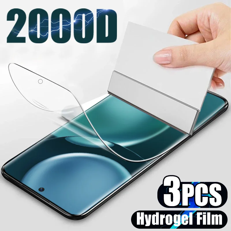 

3PCS Full Curved Hydrogel Film for Honor Magic 4 3 X7 X8 X9 10i 20i Screen Protector on Honor 70 60 50 SE 30 Pro Plus not glass
