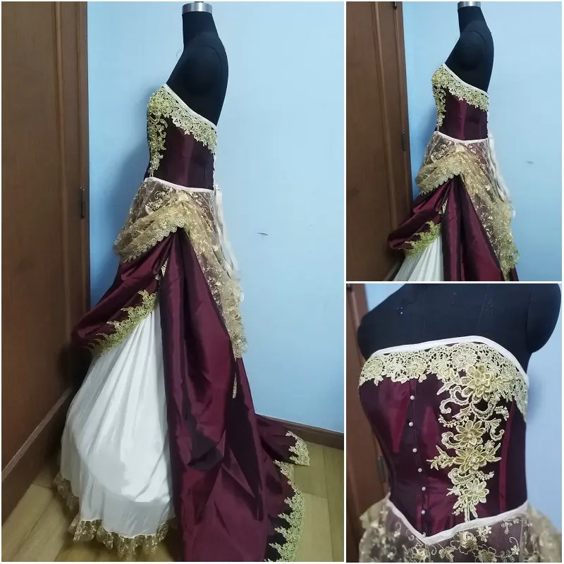 Индивидуальное викторианское платье новогодние платья для косплея