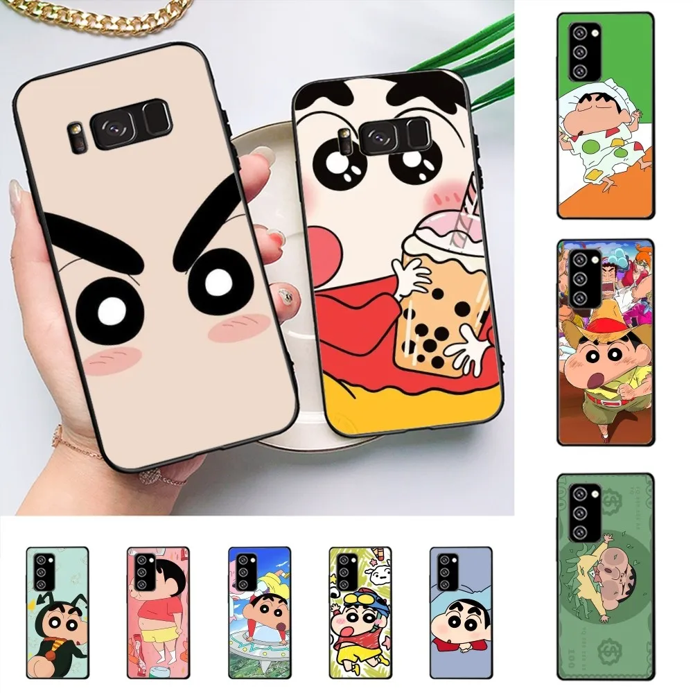 

Crayon Shin-chan BANDAI Anime Phone Case For Samsung J 7 plus 7core J7 neo J6 plus prime J6 J4 J5 Mobile Cover