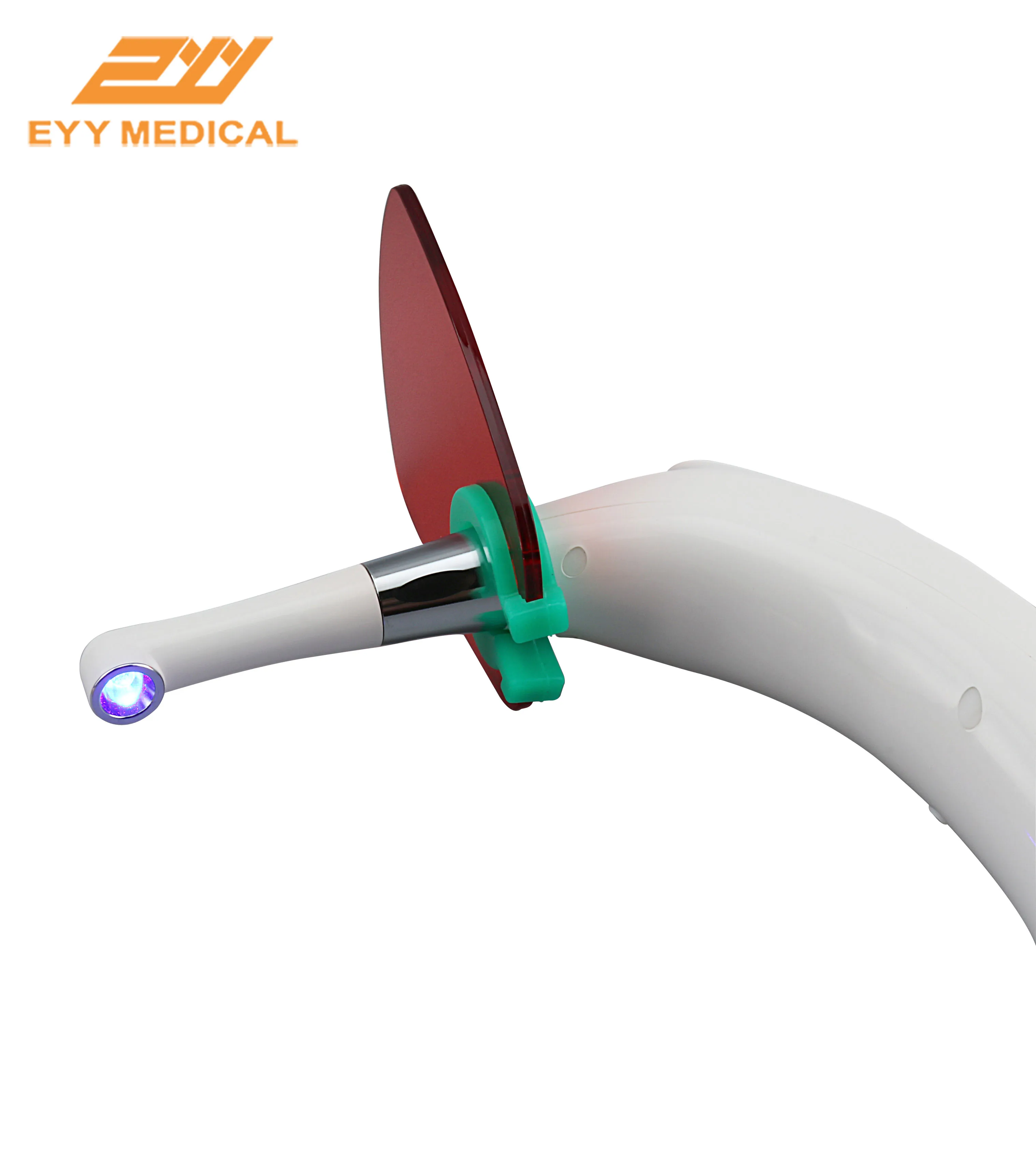 

EYY Dental Curing Light wireless LED Blue Lamp Dentistry Materials Polymerize A2 A3 Resin Cure Output Intensity 1200-2000mw/cm2