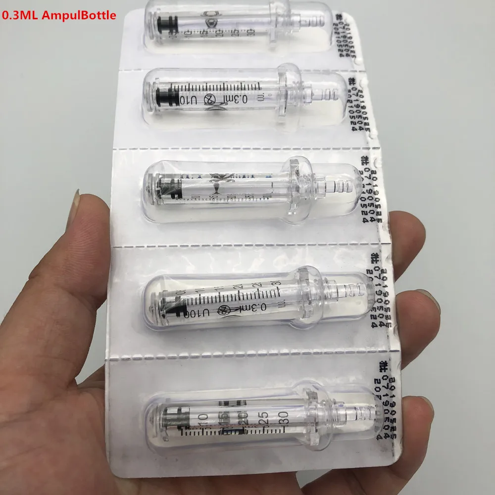 high quality Ampoule Head for Hyaluronic Pen Atomizer Consumables Disposable Water Syringe Hyaluron Gun Anti-aging Wrinkle Remov