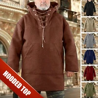 2022 mens pullover woolen hooded sweatshirt mid length super soft hoodies winter top ty66