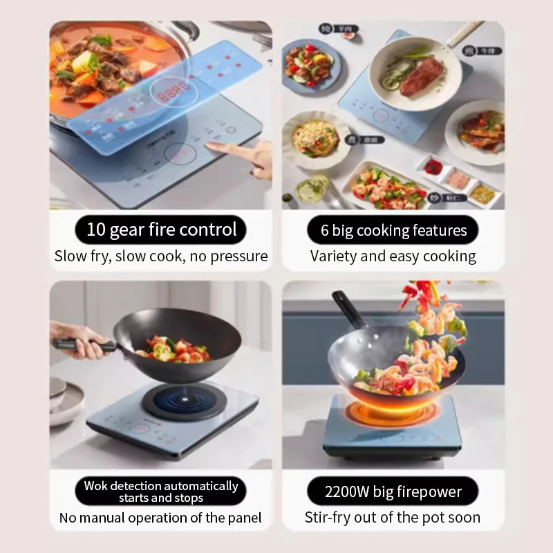 Электромагнитная плита новый домашний горячий горшок мешалка для жареных овощей