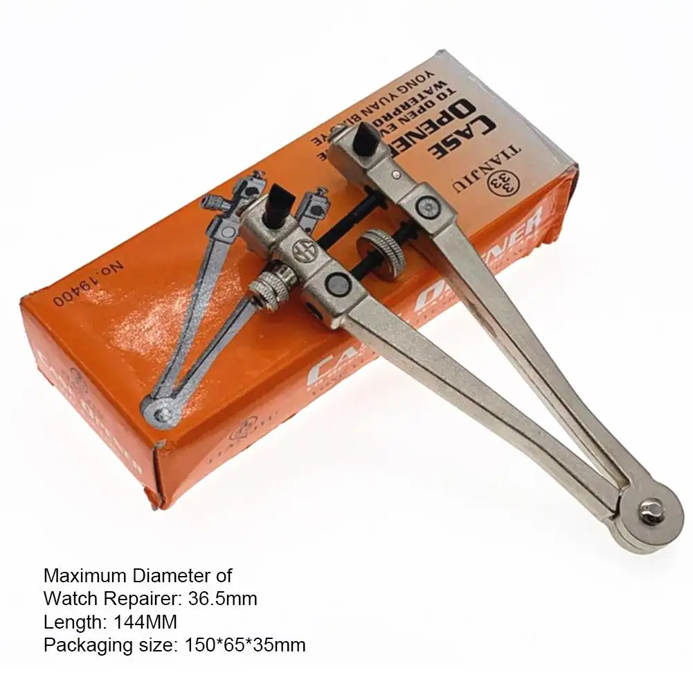 

Stainless Steel Watch Repair Tool Kit Wrist Watch Case Screw Back Opener Wrench V-Shape Watchmaker Tool Closer Remover Wrench