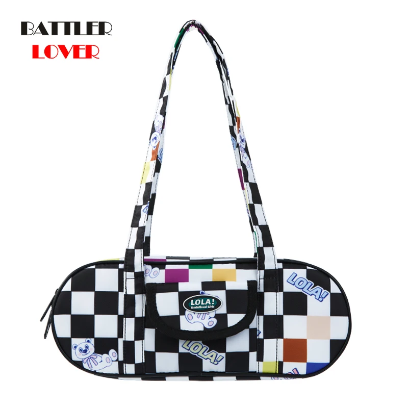 

Fashion Women's Mini Shoulder Bag Retro Ladies Skateboard Shape Bags For Female Armpit Small Purse Handbags Femme Messenger Bag