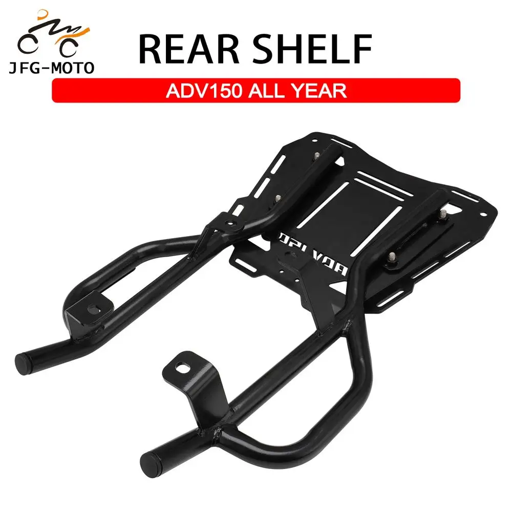 

For HONDA ADV 150 ADV150 ALL YEAR Motorcycle Cargo Shelf Bracket Kit Rear Seat Luggage Carrier Rack Support Holder Saddlebag