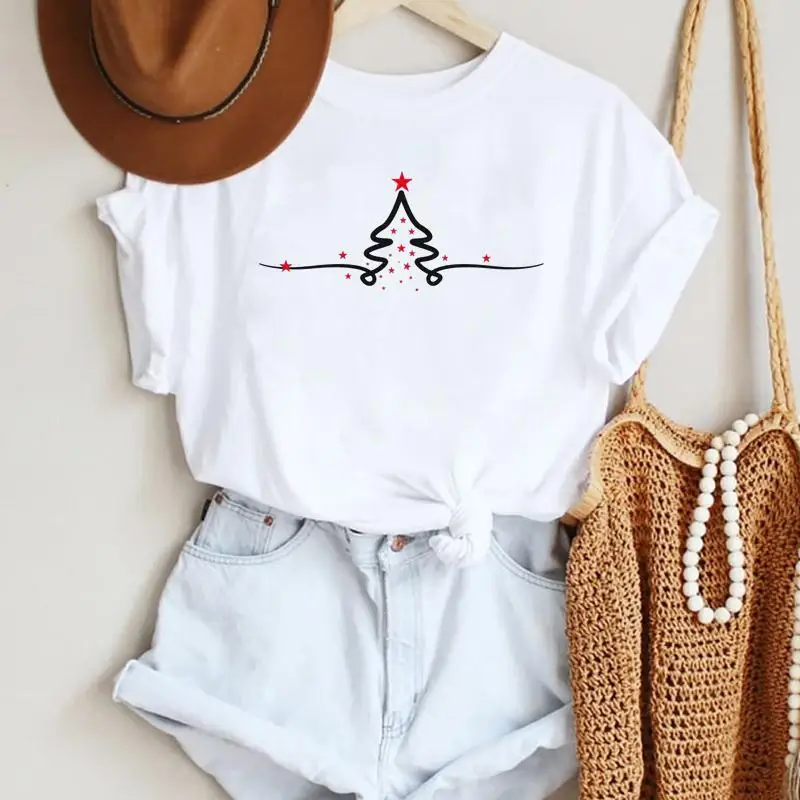 

Женская зимняя футболка с коротким рукавом и графическим принтом, в стиле 90-х