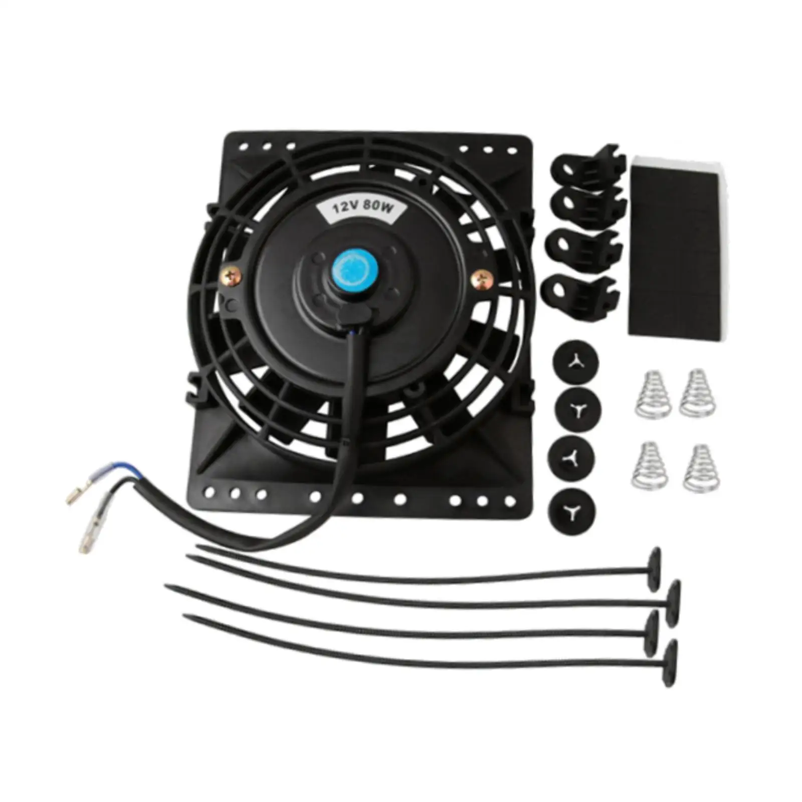 6-дюймовый Вентилятор охлаждения радиатора 12 в 80 Вт практичный компактный