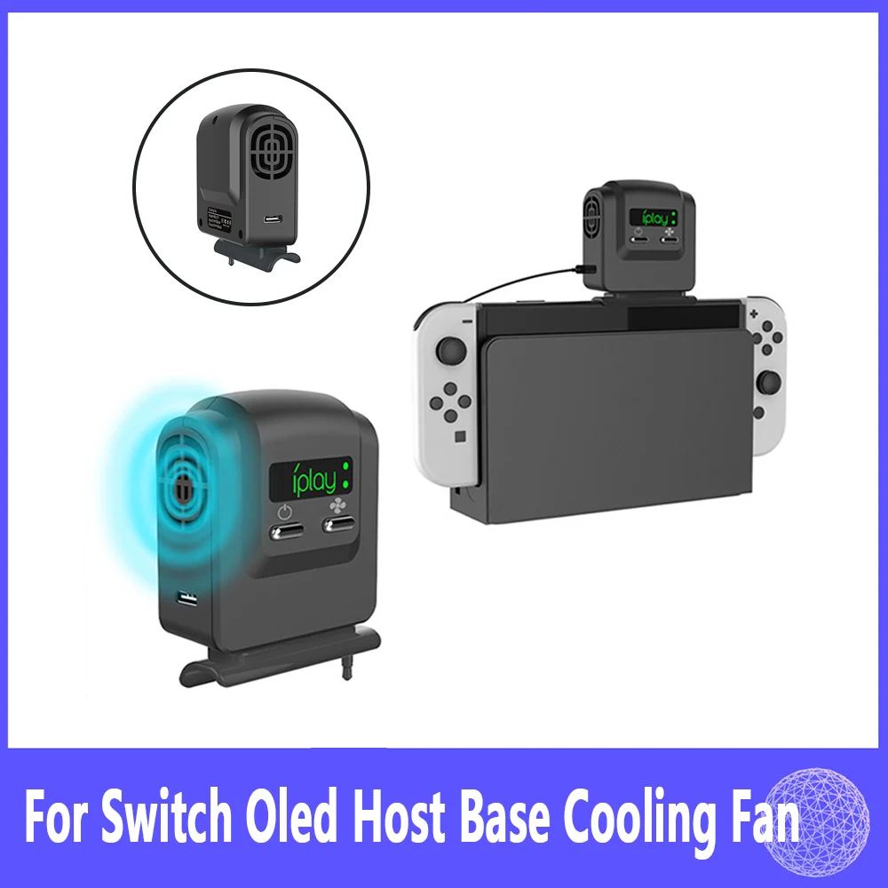 

Cooling Fan For Nintendo Switch Oled Host Base Cooling Fan Switch Heat Sink Fan Game Console Cooler Radiator Game Accessories