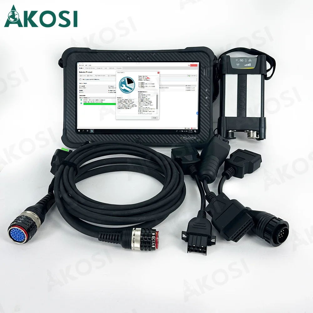 Диагностический инструмент для Volvo Vocom II 88894000 + V2.8 PTT dev2 VOCOM2 pk 88890300