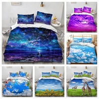 sky landscape duvet cover for bedroom soft bedspreads home dector single queen bedding set quality quilt cover with pillowcase