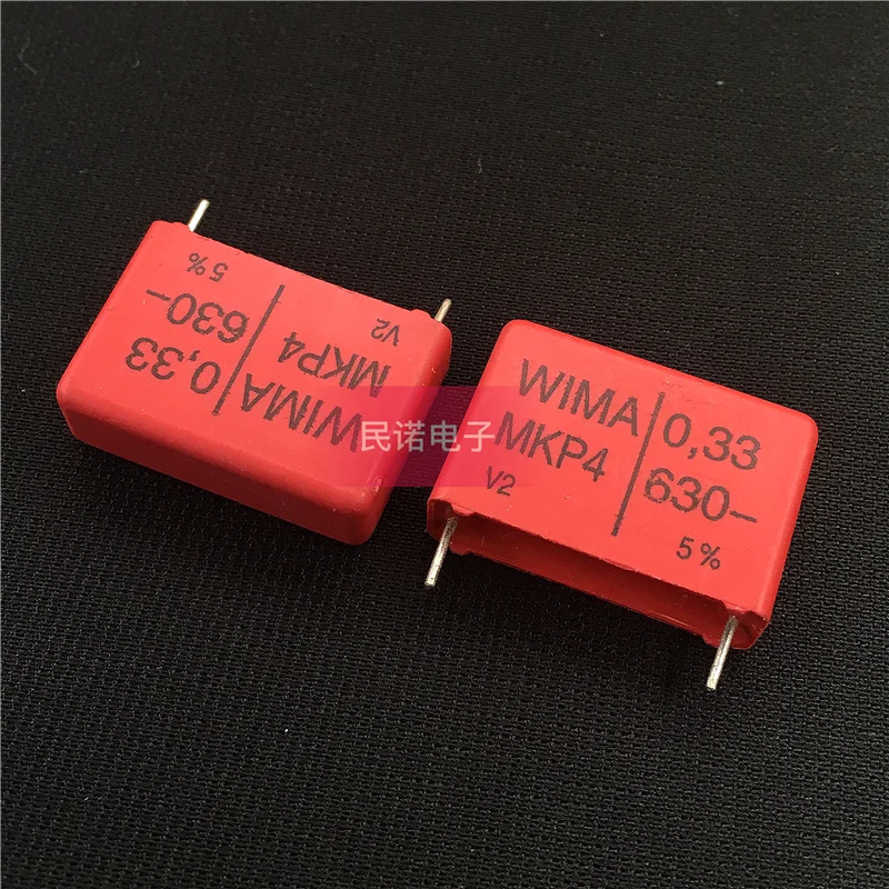 

10pcs/lot DIP capacitance MKP4 630V 0.33UF 630V 334 330NF leg width 22.5mm New and origianl