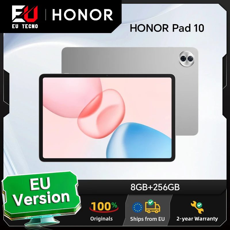 Tablet HONOR Pad 10 EU, 12.1 pulg., 120 Hz, Snapdragon 7 Gen 3, 10 100 mAh