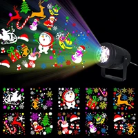 16 patterns christmas high brightness laser projector indoor outdoor light for christmas new year stage par disco home party