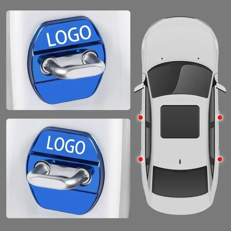 Защитное украшение для автомобильного замка двери чехол Nissan патруль X-trail Tiida Navara