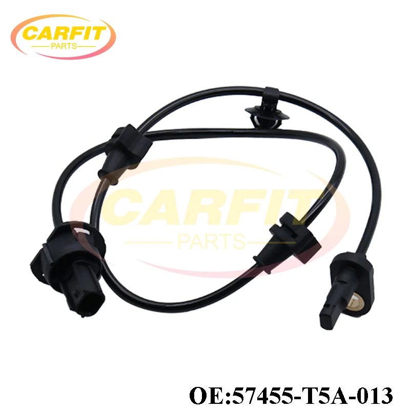 Высококачественный новый OEM 57455-T5A-013 57455T5A013 датчик скорости переднего левого