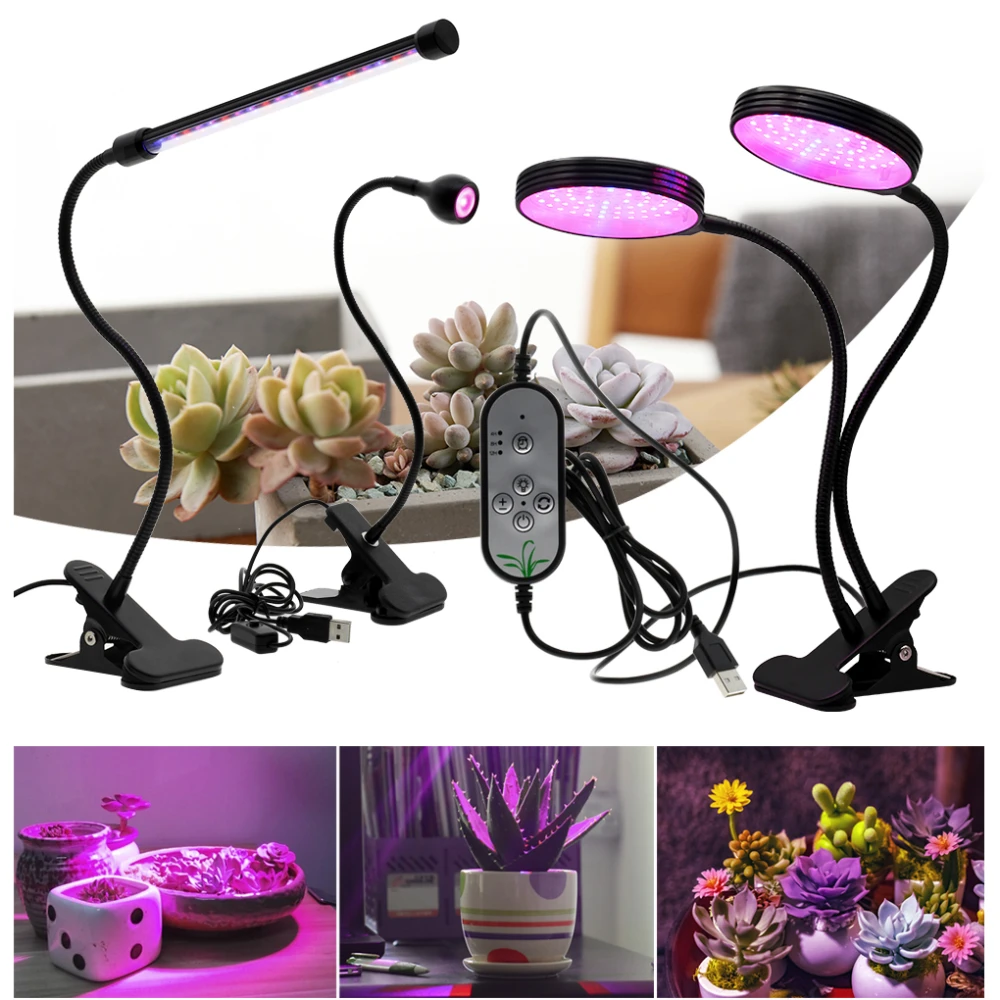 

LED Grow Light USB 5V Phyto Lamp Full Spectrum Fitolampy With Control For Plants Seedlings Flower Indoor Fitolamp Grow Box Light