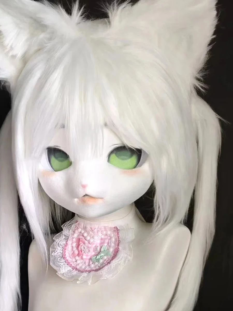 Меховой костюм для косплея на заказ меховая голова кигуруми косплей меховой Kemono