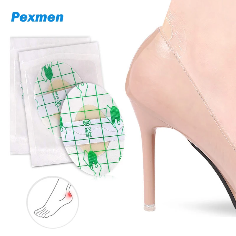 

Pexmen 1Pcs Invisible Waterproof Ultra-Thin Self-Adhesive Heel Anti-Wear Sticker Corns Blister Protection Foot Care Pads