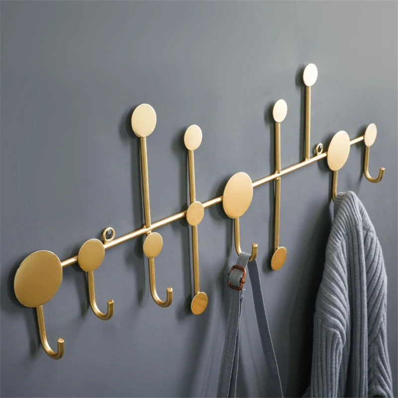 

Hanger Decoration Coat Wall 1pcs Black/gold Storage Room Hook Hanging Wall Hook Creative Entrance Home Key Nordic Fitting