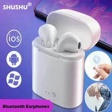 i7s tws Bluetooth 5.0 Wireless Headphones Earphones sport Earbuds Headset With Mic Charging box Headphones For all smartphones