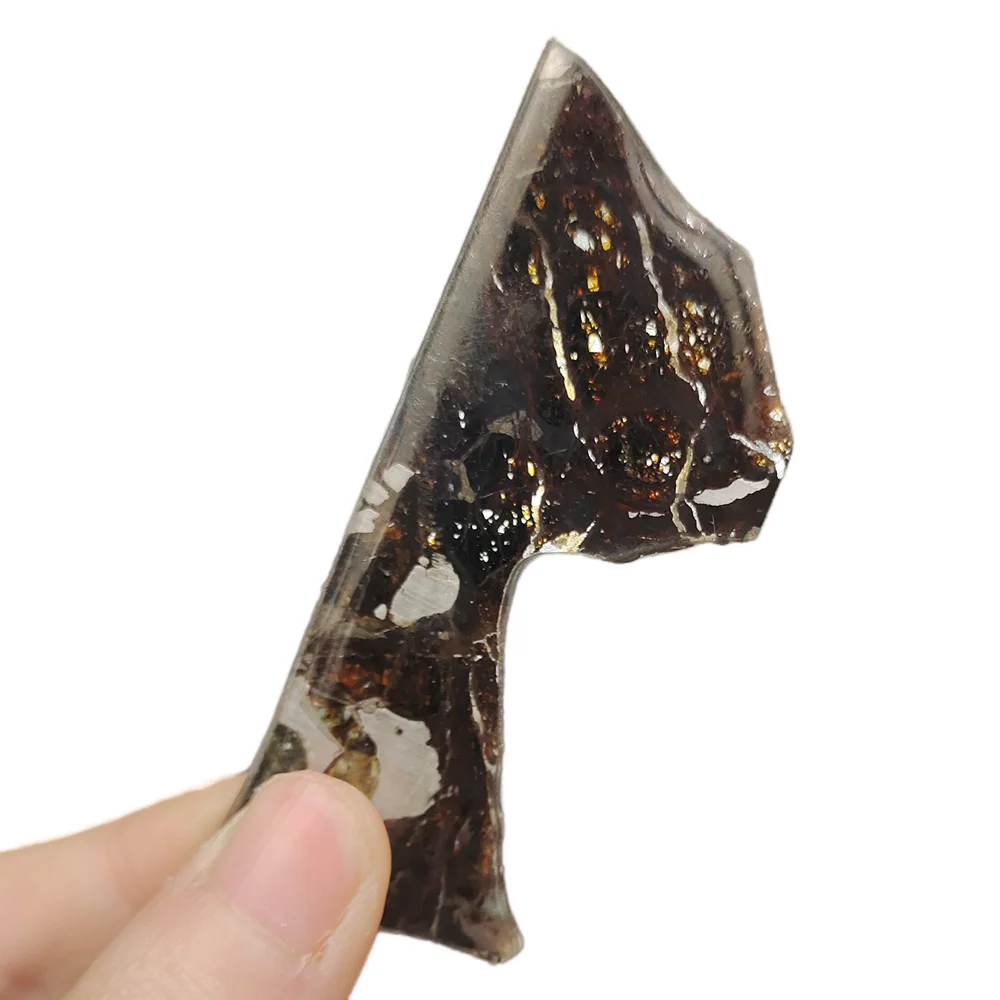 

Кусочки оливкового метеорита Brenham, натуральный материал метеорита, образцы из оливового метеорита, коллекция образцов