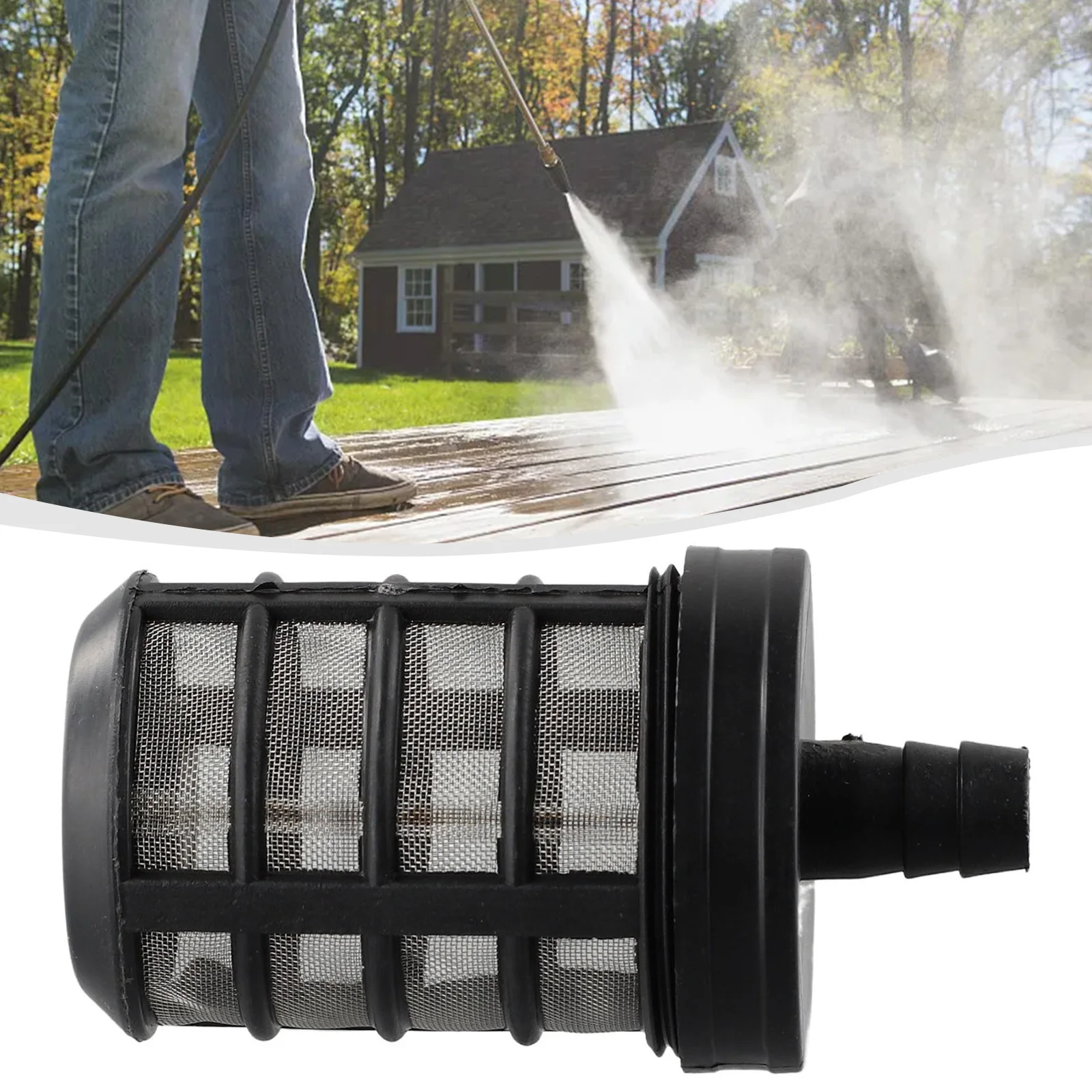 

Filters Pressure Washer Hose 1x Drum Butt Filter Garden Supplies Suction Hose Filter Suction Strainer Water Pump