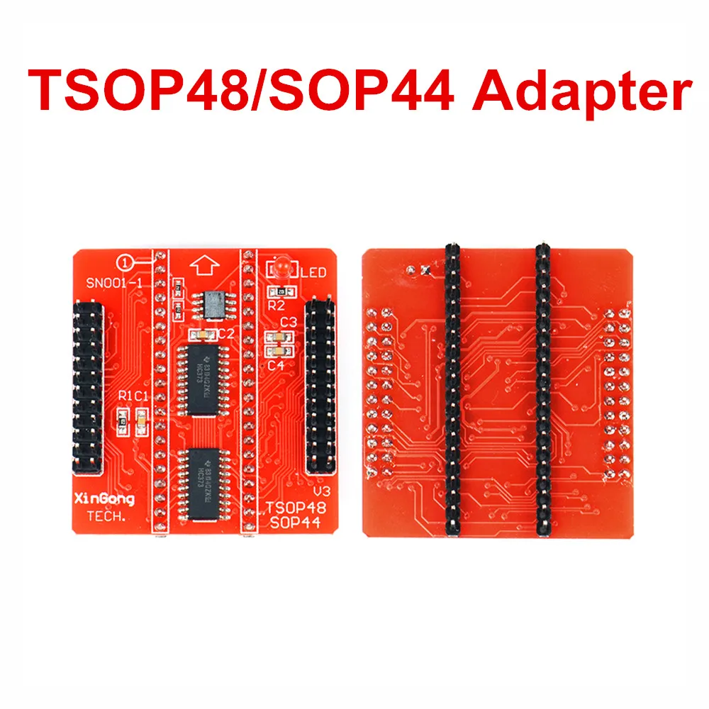 

xgecu minipro TL866II plus программатор TSOP48 SOP44