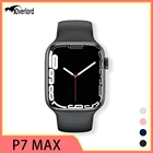 Новинка 2022 Смарт-часы P7 Max Беспроводное зарядное устройство ЭКГ Bluetooth Вызов Смарт-часы мужские PK IWO W27 W37 Pro для часов Oppo Xiaomi