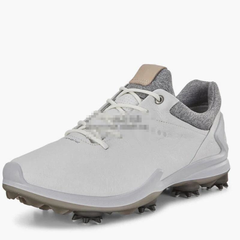 

high quality Golf Shoes Waterproof Knobs Buckle Shoelace Breathable Anti-slip Men Training Sneakers