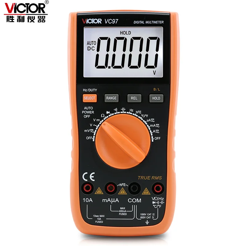 

Цифровой мультиметр VICTOR VC97 с функцией true RMS
