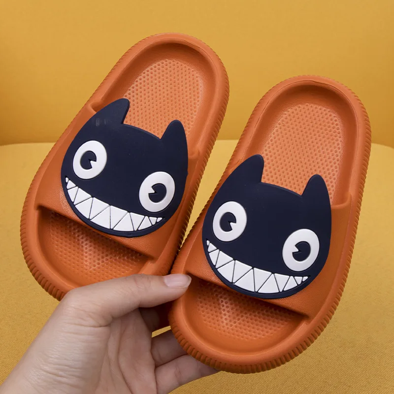 

Children Slippers For Girls Baby Thick Sole Beach Shoes Non-Slip Soft Bath Bathroom Princess Shoes Slippers For Boys Summer