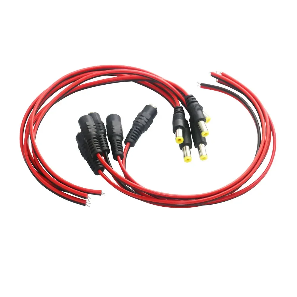 10/20/50 шт. 12 В постоянного тока разъемы папа-мама кабель провод адаптер вилка