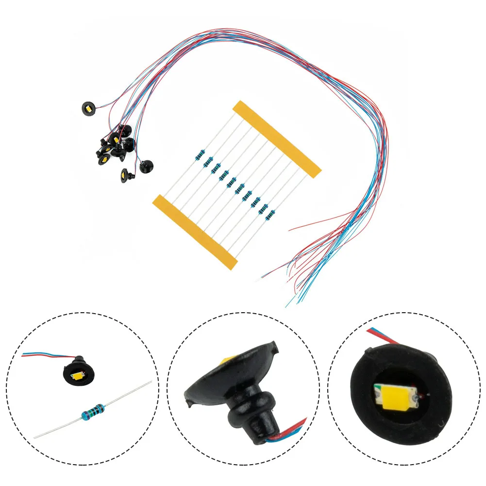 

Пластиковые LED светильники для макета HO 1:100