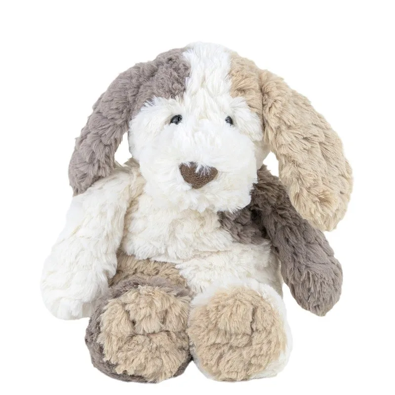 

Кукла-собака с узором 30 см, мягкая пушистая кукла-животное, плюшевая игрушка, декор для девичьей комнаты, Huggable, щенки, плюшевые игрушки, подарки для ребенка