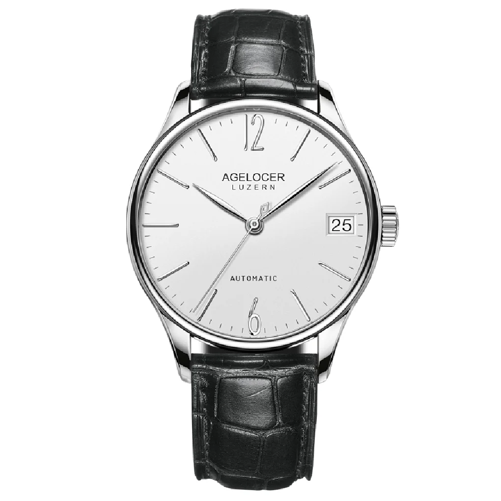 

AGELOCER New Luxury Brand Mechanical Watches Business Men Watch Self-Wind Automatic Fashion Waterproof 50m Wristwatch