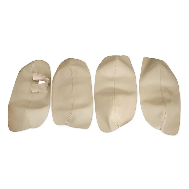 LHD для VW Passat B5 1998 1999 2000 2001 2002 2003 2004 2005, внутренняя дверная ручка автомобиля, подлокотник, панель, кожаный чехол из микрофибры