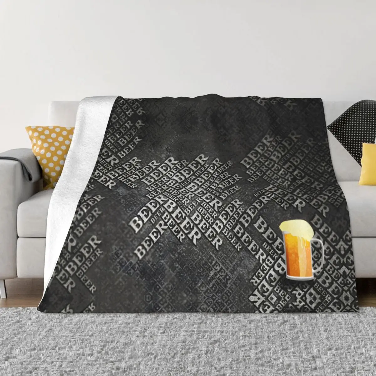 

Одеяло, Фланелевое, темное пиво, уютное мягкое флисовое покрывало