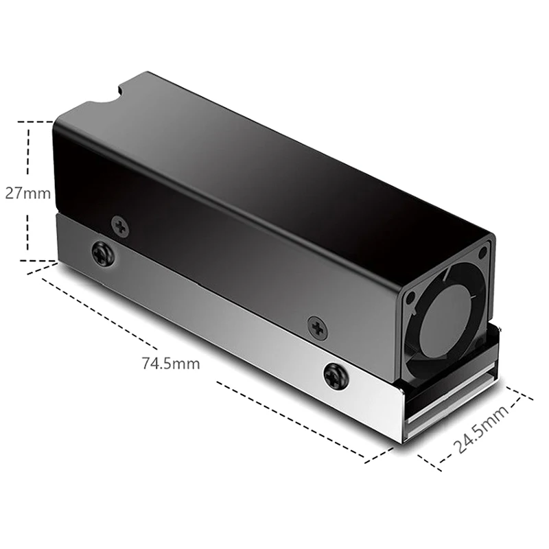 M.2 SSD PCI-E NVMe Радиатор M2 2280 Твердотельный жесткий диск Охлаждающая термоподставка