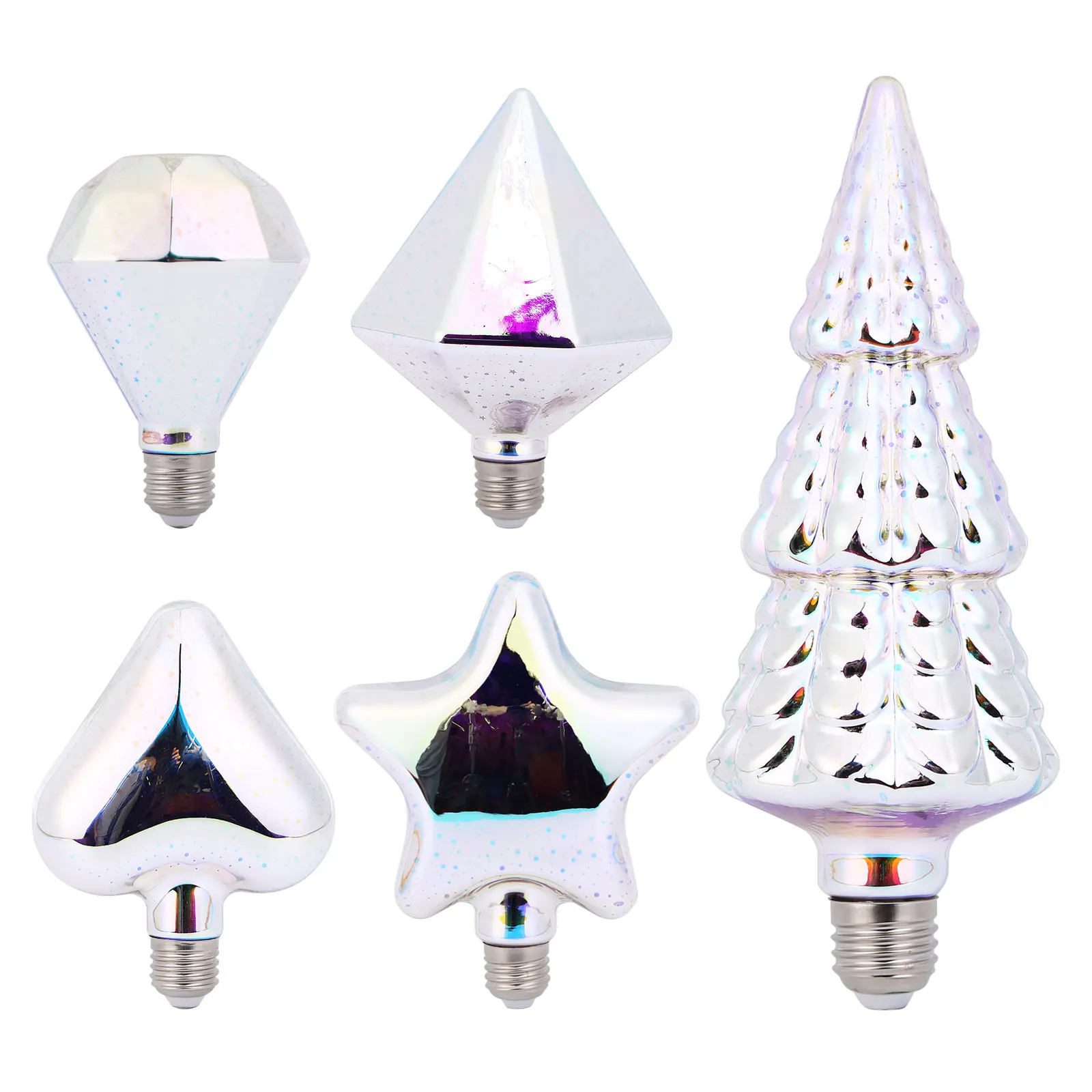 

LED 3D Firework Bulb Colorful Christmas Bar Party Home Hotel Lamp Decor