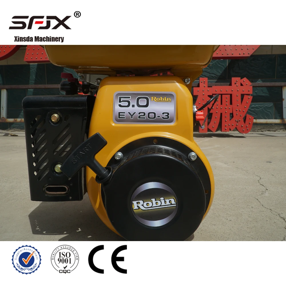 Бензиновый двигатель Robin EY15/EY20 5 л.с. с ручным запуском