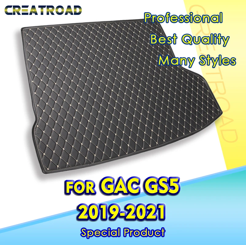

Car Trunk Mat For GAC Trumpchi GS5 2019 2020 2021 Custom Car Accessories Auto Interior Decoration