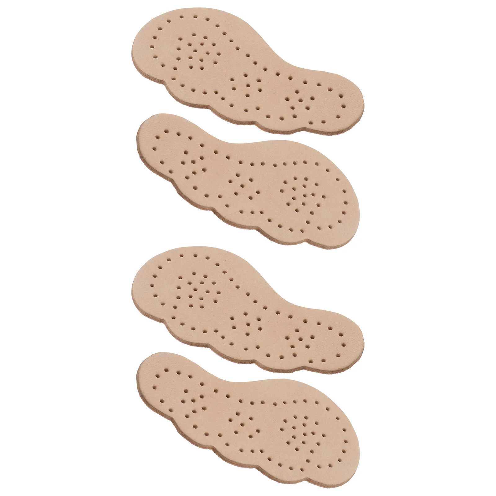 

2 Pairs High Heel Insoles Non-slip Stickers Half Mats Skid-Resistance Pads Medical Shoe Cushions Shoes Front