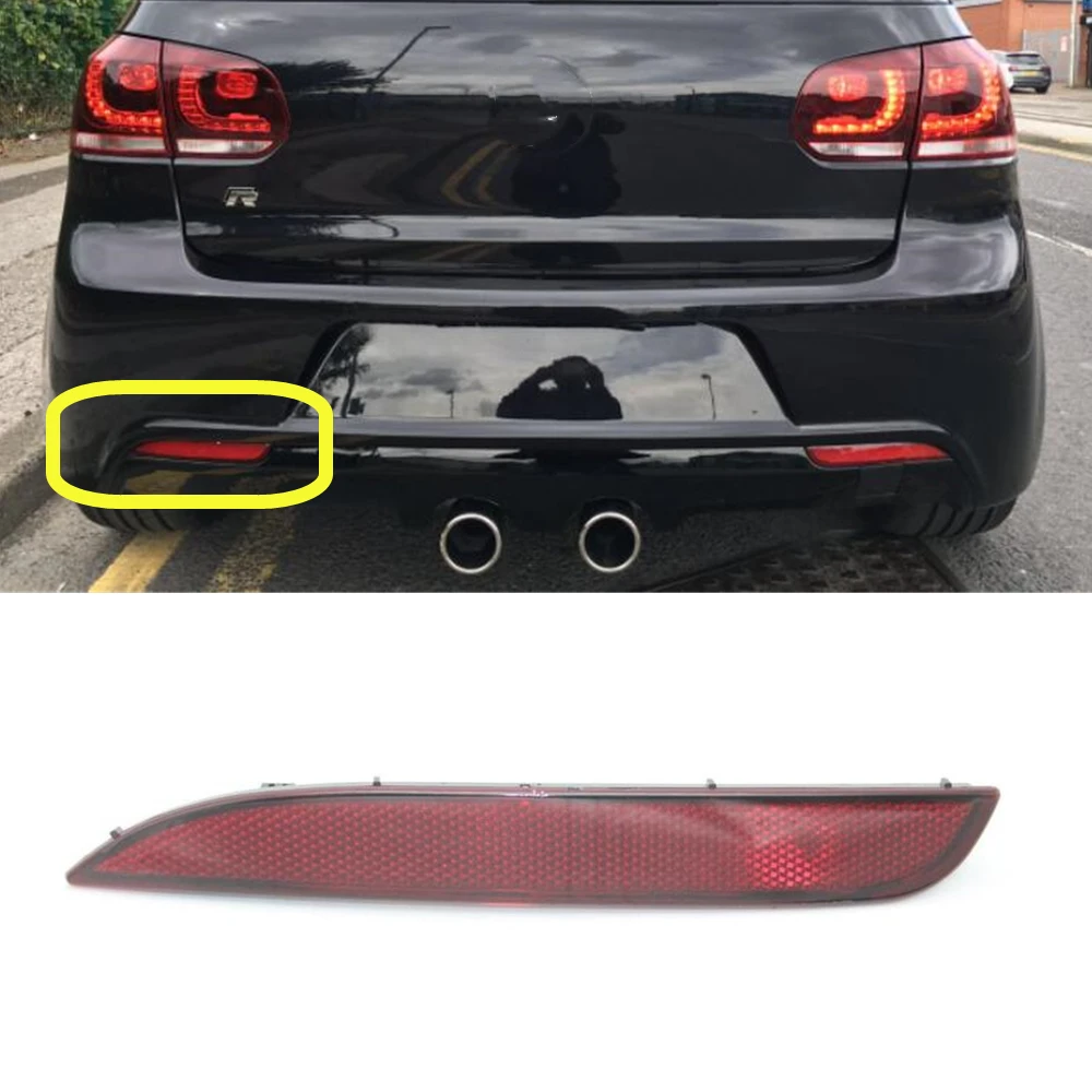 

Для VW Golf 6 MK6 R20 2009 2010 2011 2012 2013 Автомобильный задний бампер угловой отражатель декоративный подвесной светильник