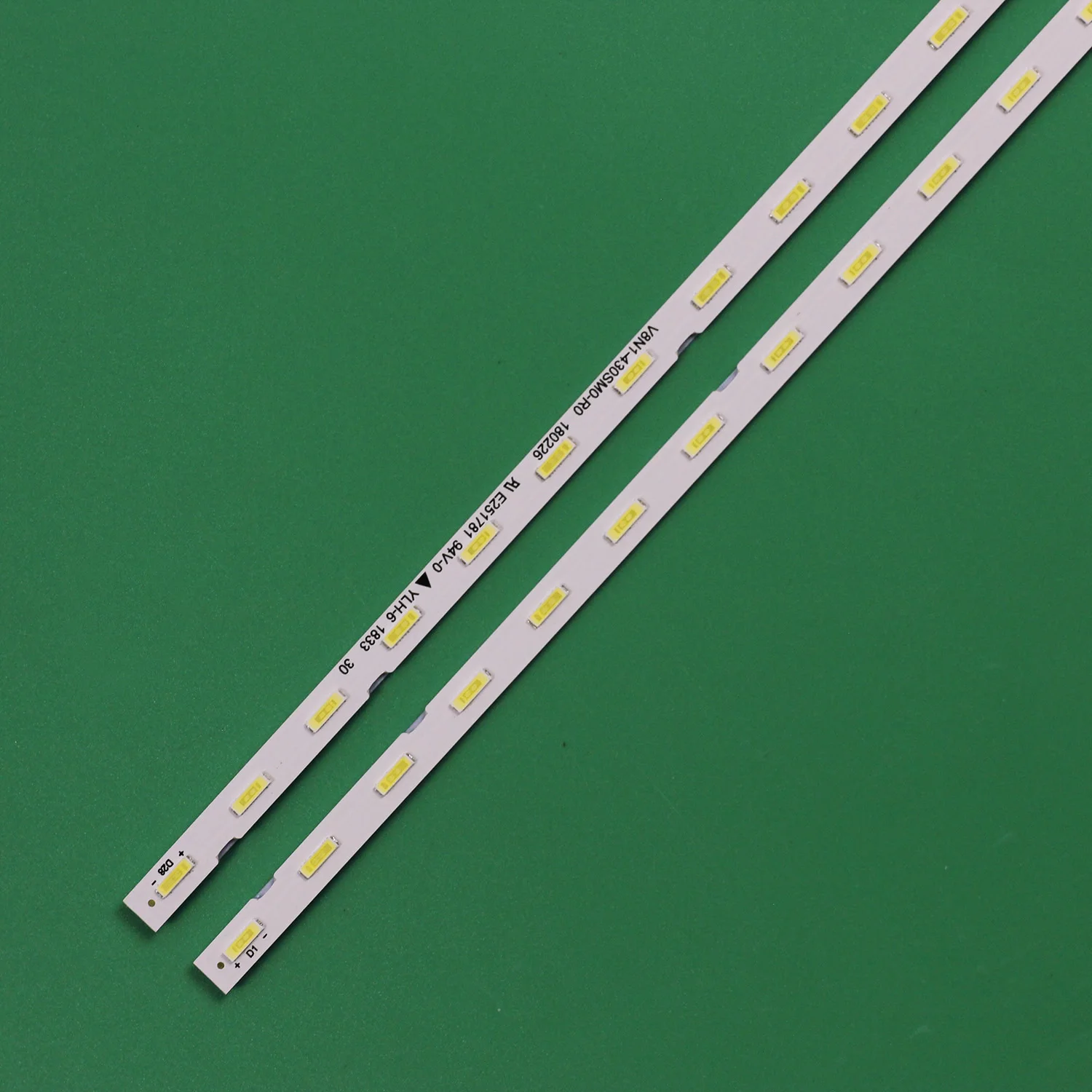 Лента светодиодной подсветки для Samsung AOT_43_NU7100F_2X28_3030C BN44-00947A BN96-45954A UE43N5510 UE43N5570AU
