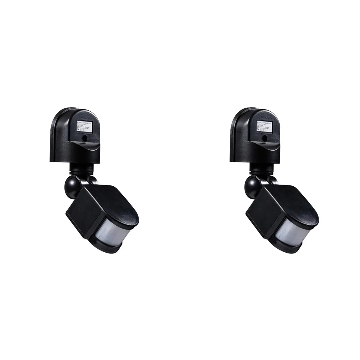 Фото AA08-2X Настенный ИК-датчик движения DC12V, автоматический инфракрасный датчик движения 12В, черный №4